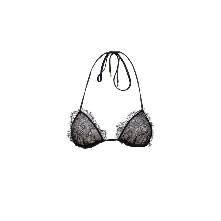 Black Polyamide Bra Clothing - Women