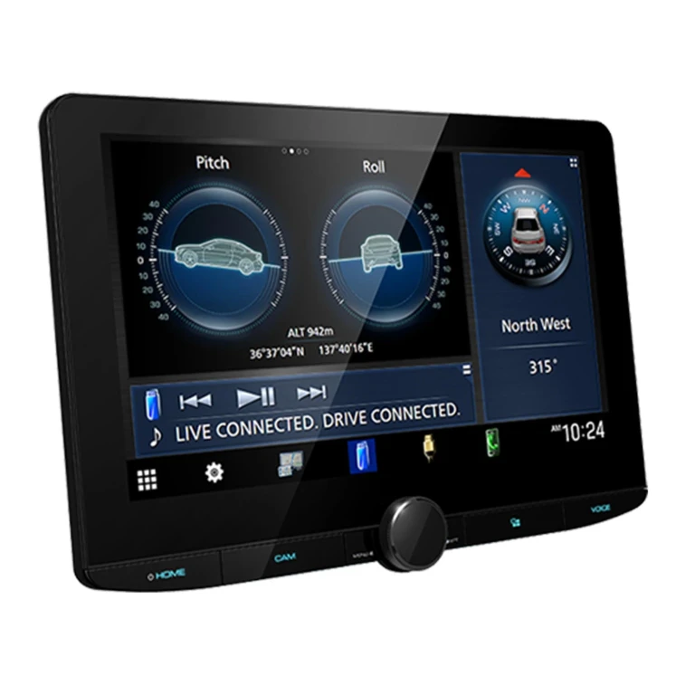 DMX1038S 10.1" Single-DIN Digital Multimedia Receiver