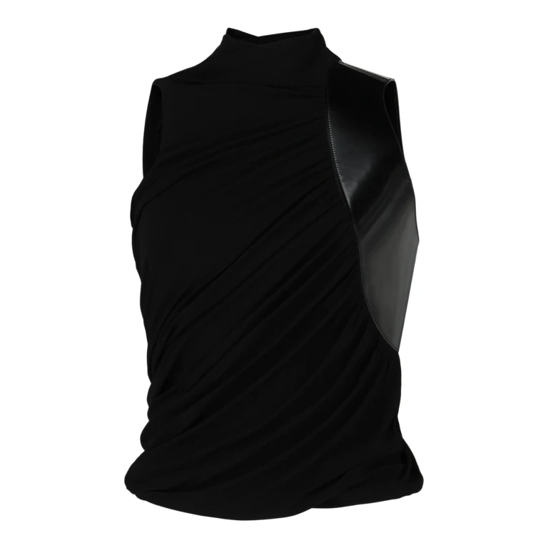Panelled Draped Top