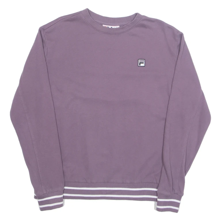 FILA Womens Sweatshirt Purple XL
