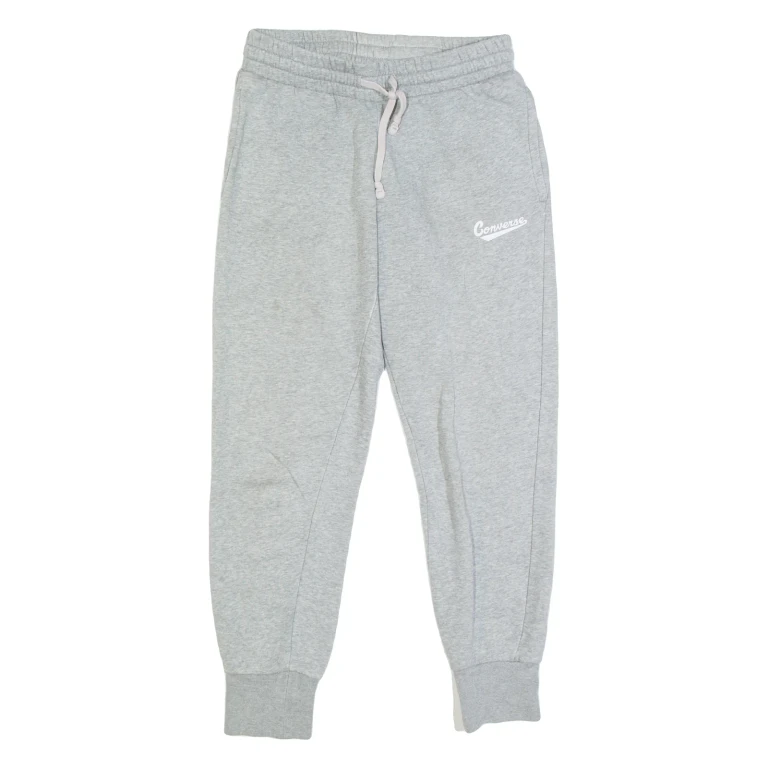 CONVERSE Womens Joggers Grey Tapered XS W26 L26