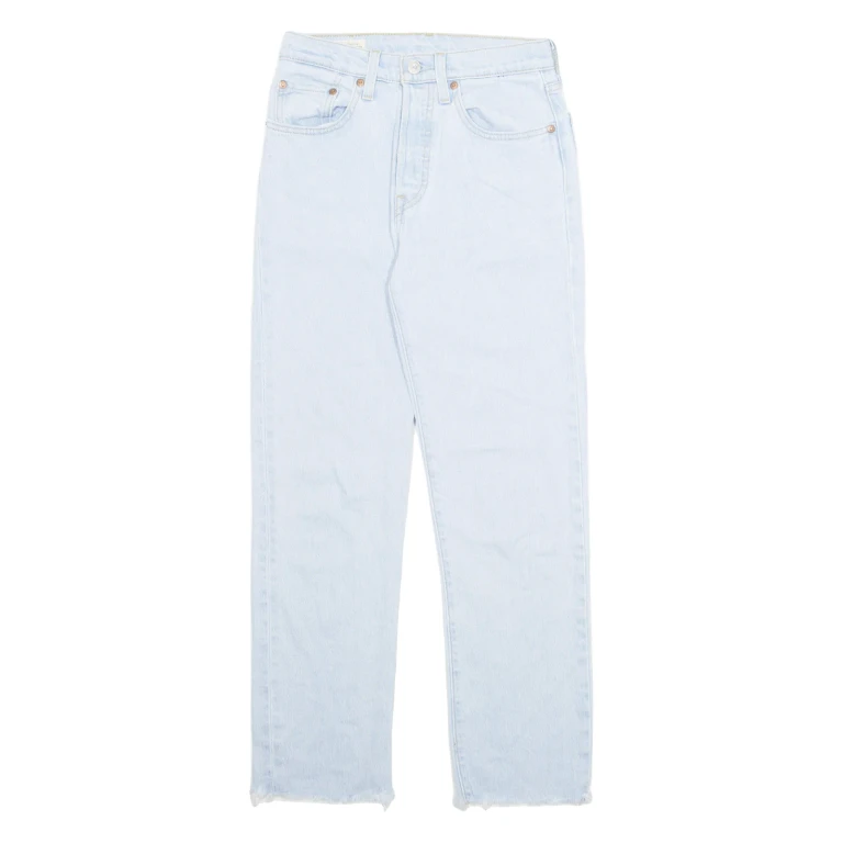 LEVI'S 501 BIG E Jeans Womens Blue Regular Straight W26 L27