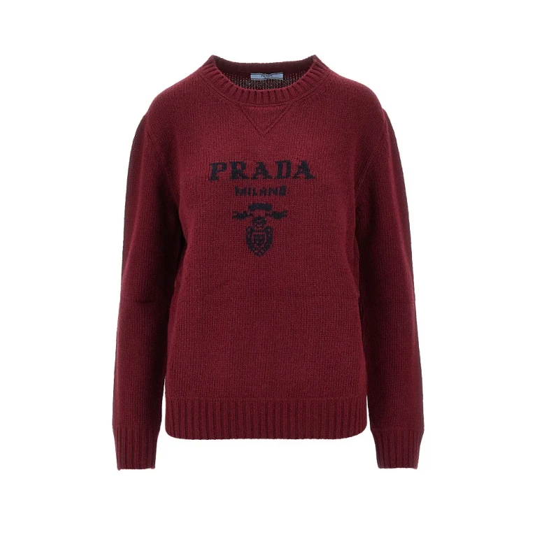 Wool and cashmere sweater with logo Woman 38