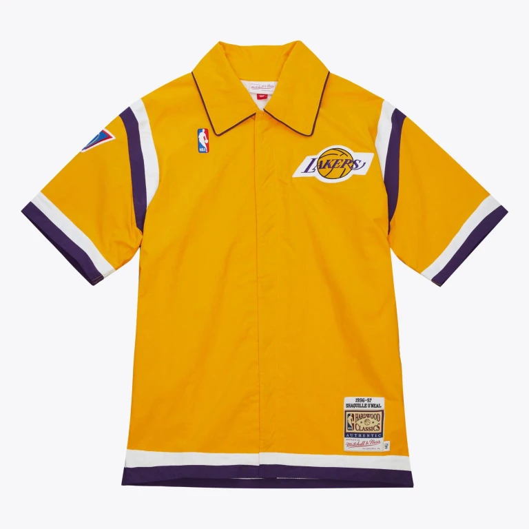 Men's NBA Shooting Shirt Lakers 1996 Shaquille O'Neal Shooting Shirt