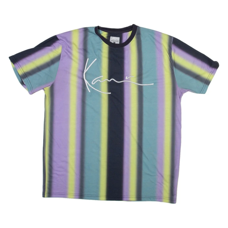 KARL KANI Mens T-Shirt Purple L
