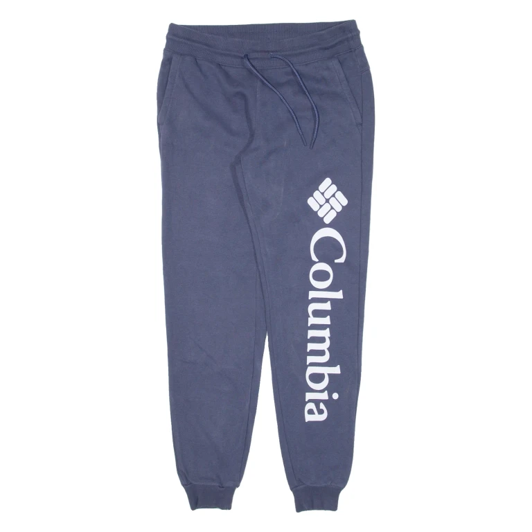COLUMBIA Womens Joggers Blue Tapered S W28 L27