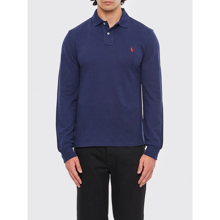 Polo Shirt Men color Blue (710681126038)