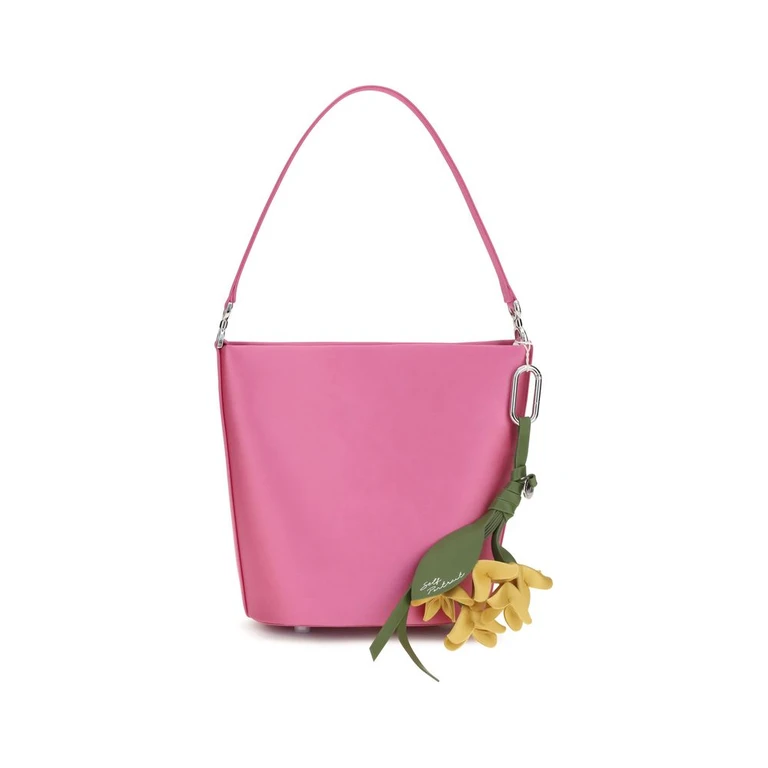 Self-Portrait Multicolor Polyester Backet Bag - Women