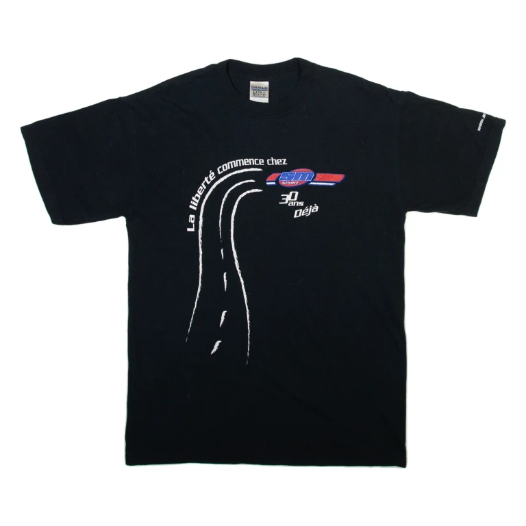 GILDAN SM Sport Mens T-Shirt Black M