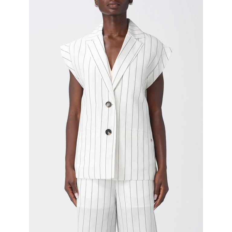 LIU JO Waistcoat Woman color White (WA6369T481803Q4503Q45)