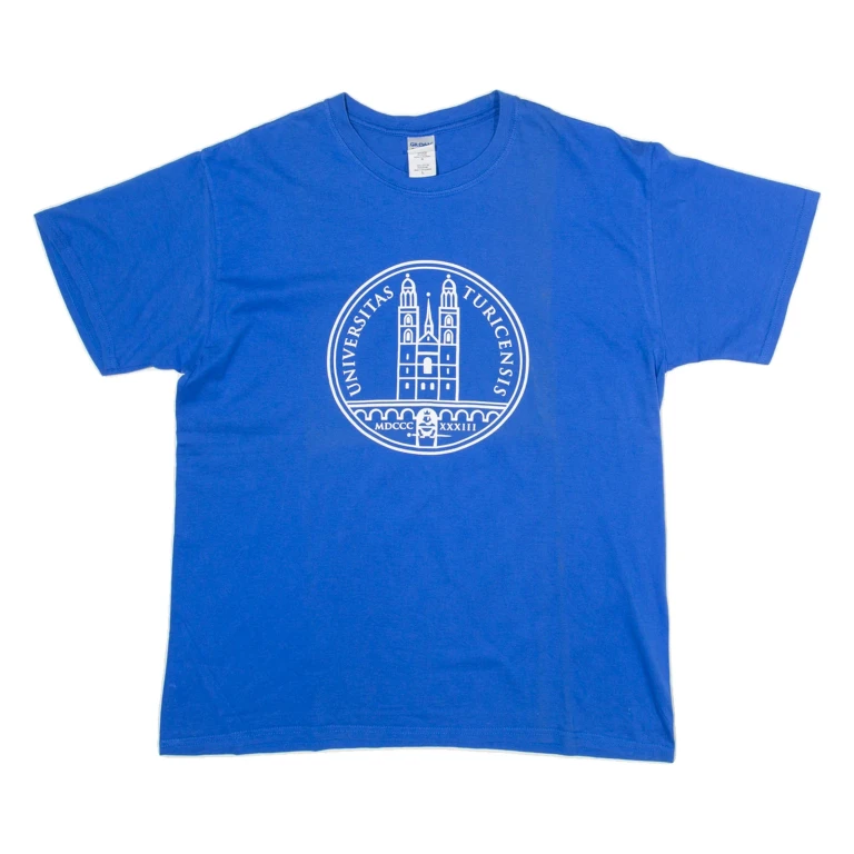 GILDAN Womens T-Shirt Blue L