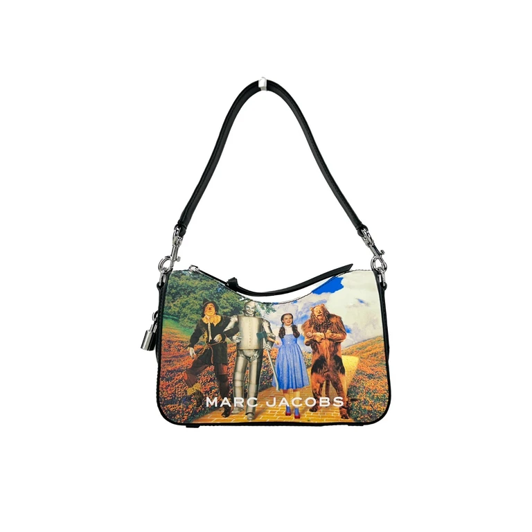 Marc Jacobs The Wizard Of Oz Small Convertible Shoulder Crossbody Bag Gold Leather - Women
