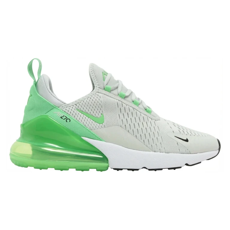 Men's Air Max 270 'Light Silver Green Shock' Sneakers