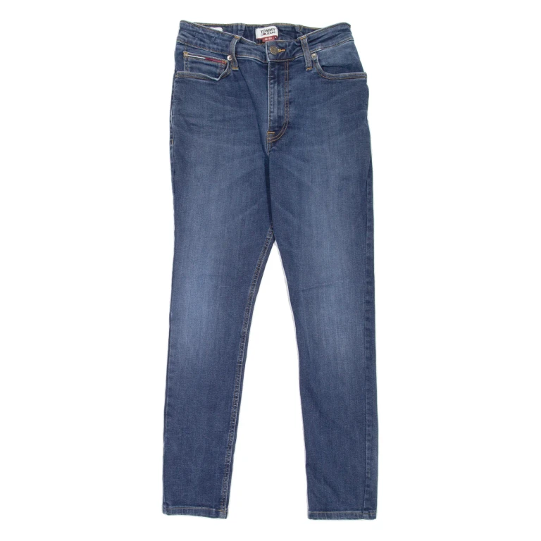 TOMMY JEANS Simon Mens Jeans Blue Slim Skinny Stone Wash W26 L27
