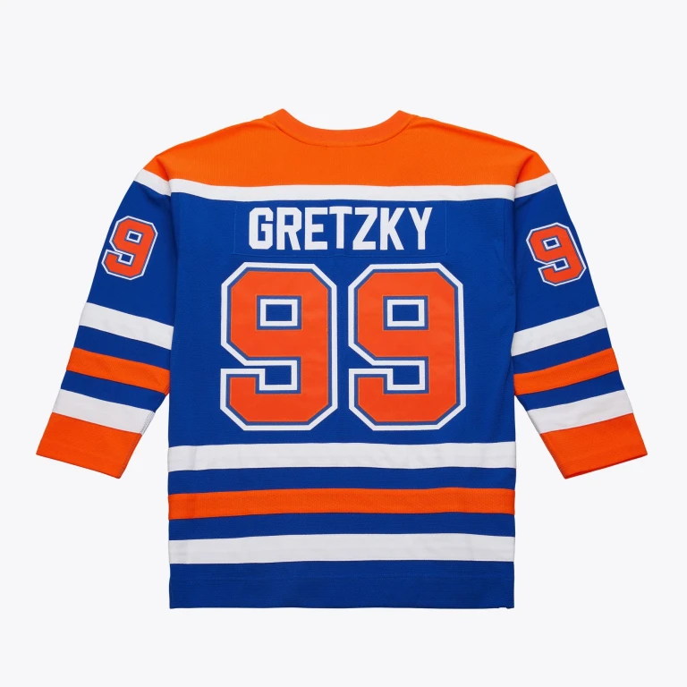 Men's NHL Dark Jersey Oilers 1986 Wayne Gretzky