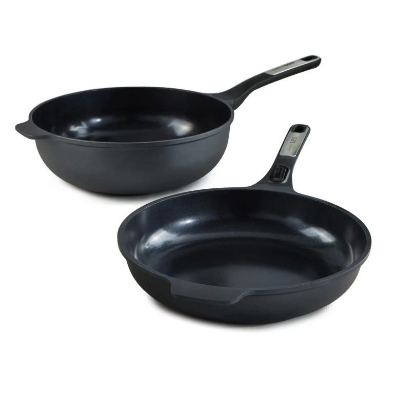 Leo Phantom 2pc Nonstick Ceramic Stir Fry Cookware Set, Recycled