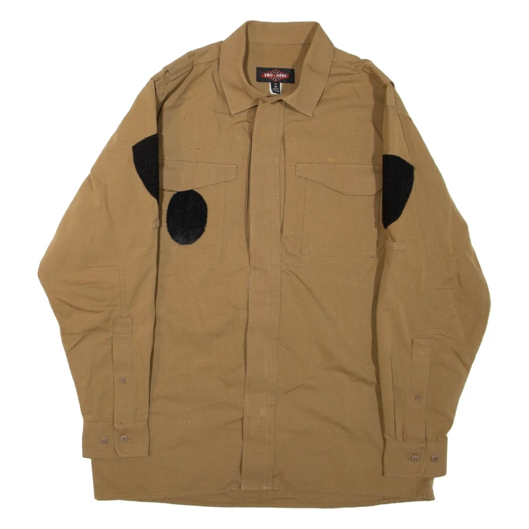 Mens Lined Jacket Brown M