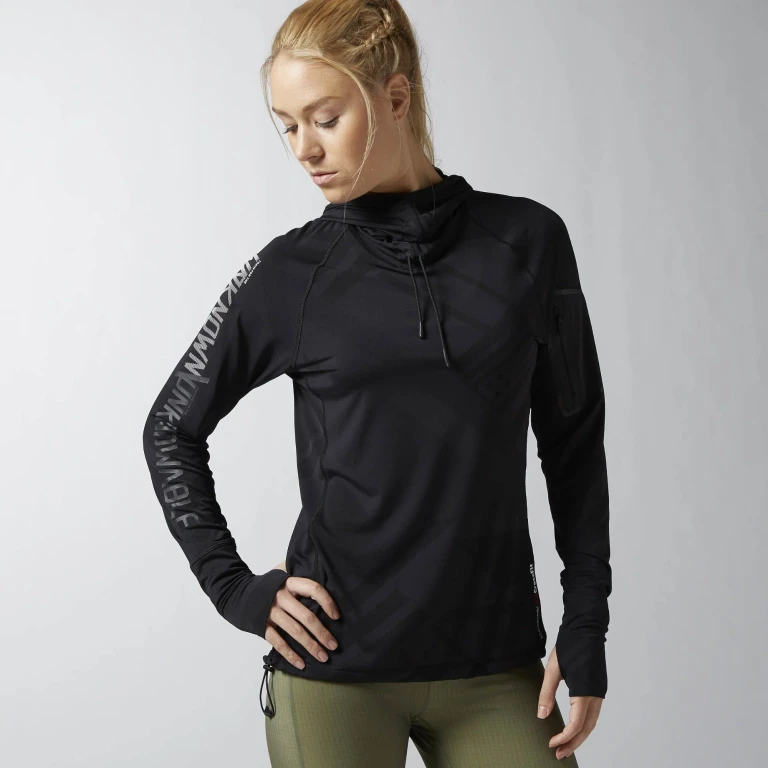 Women's Crossfit Jacquard Longsleeve Hoodie