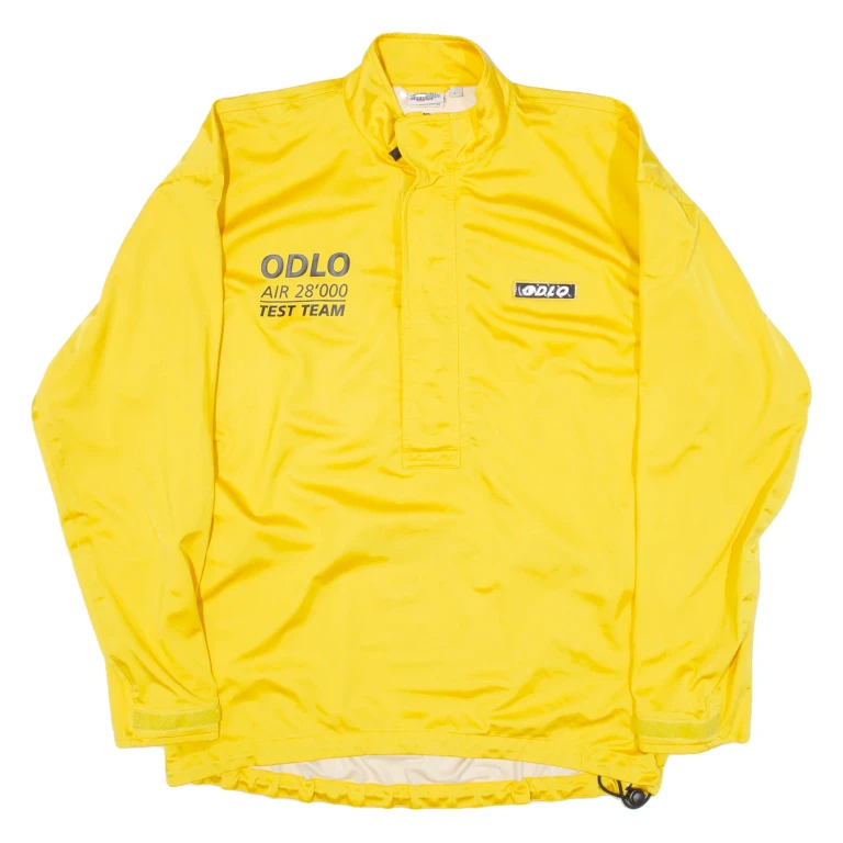 ODLO Mens Pullover Jacket Yellow L