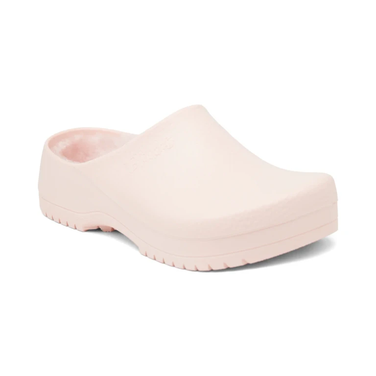 Unisex Super-Birki Shearling Polyurethane Light Rose