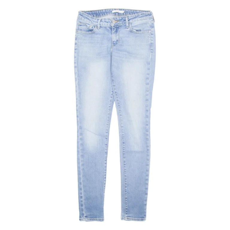 LEVI'S Womens Jeans Blue Regular Tapered W28 L29