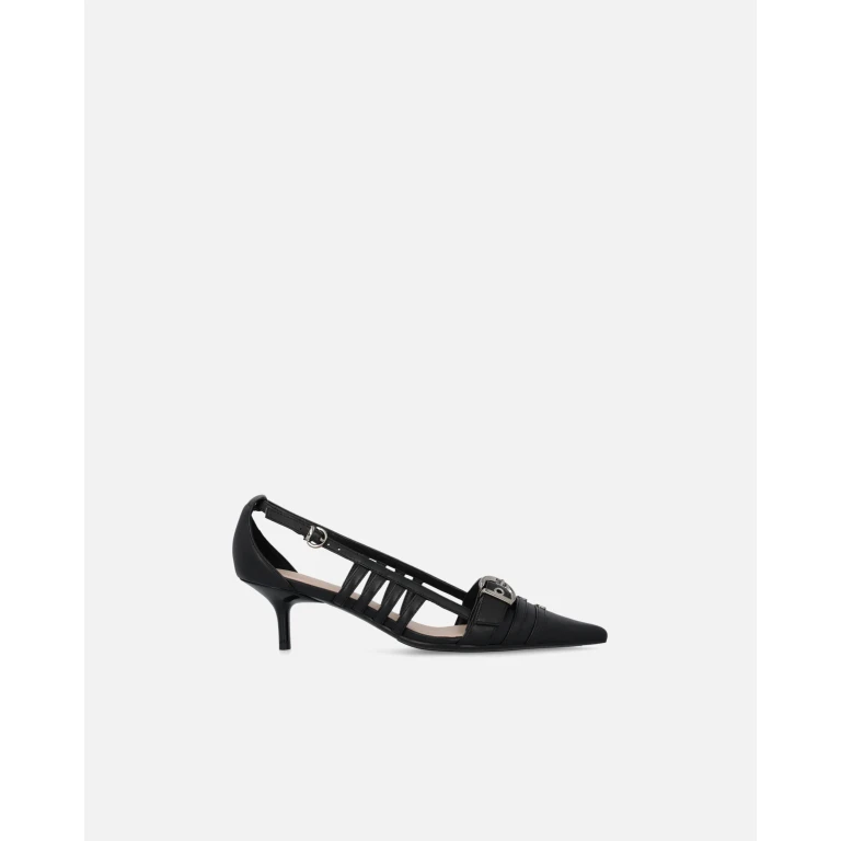 Pinko - Escarpins slingback à bout pointu en cuir nappa - 37