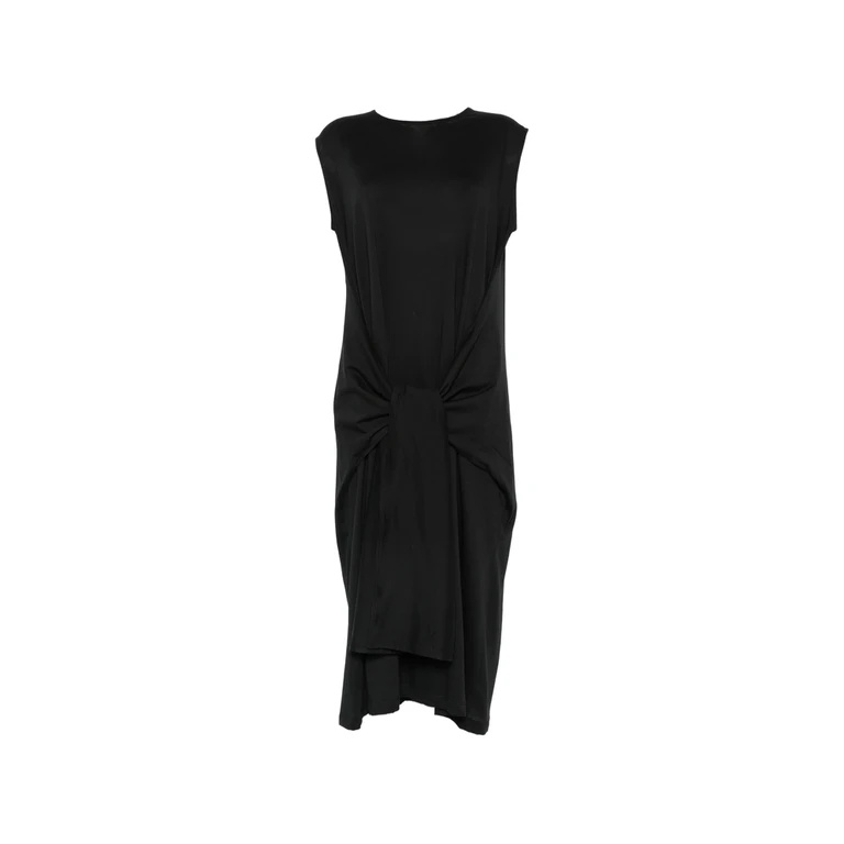 Toteme Knotted Sleeveless Midi Dress