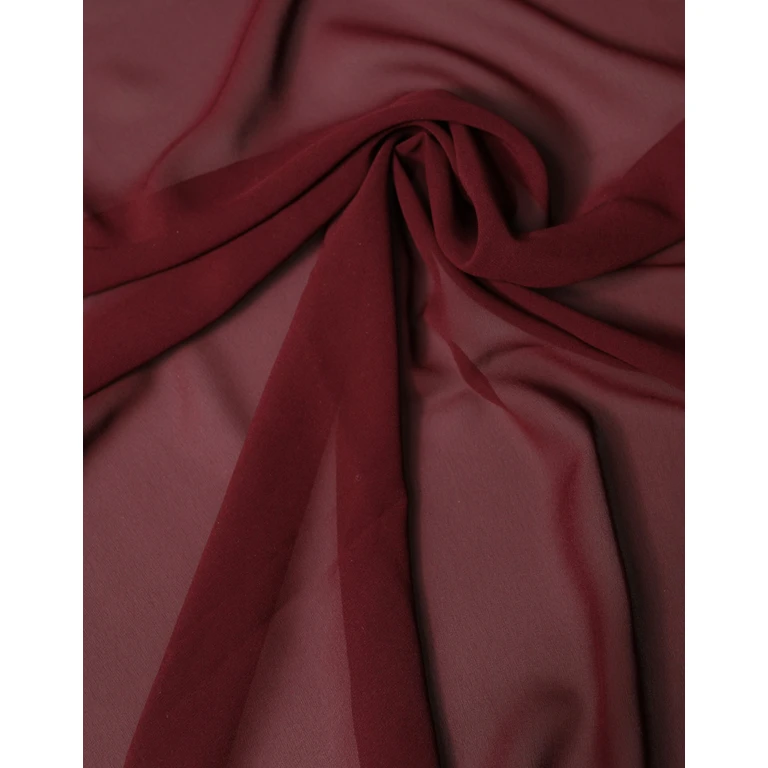 Dolce & Gabbana Maroon Silk Stole Neck Wrap Shawl Men 200cm X 130cm Scarf - Men