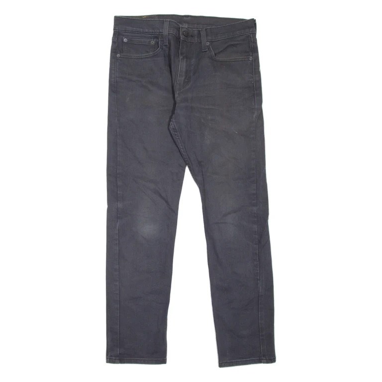 LEVI'S 502 Jeans Mens Grey Regular Tapered W31 L29