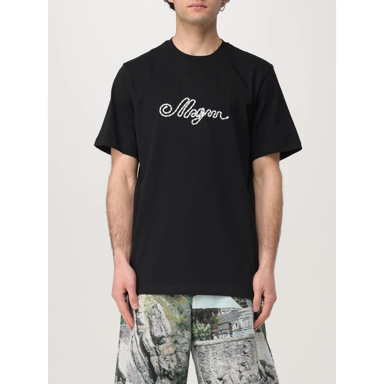MSGM T-Shirt Men color Black (3840MM9725709799)