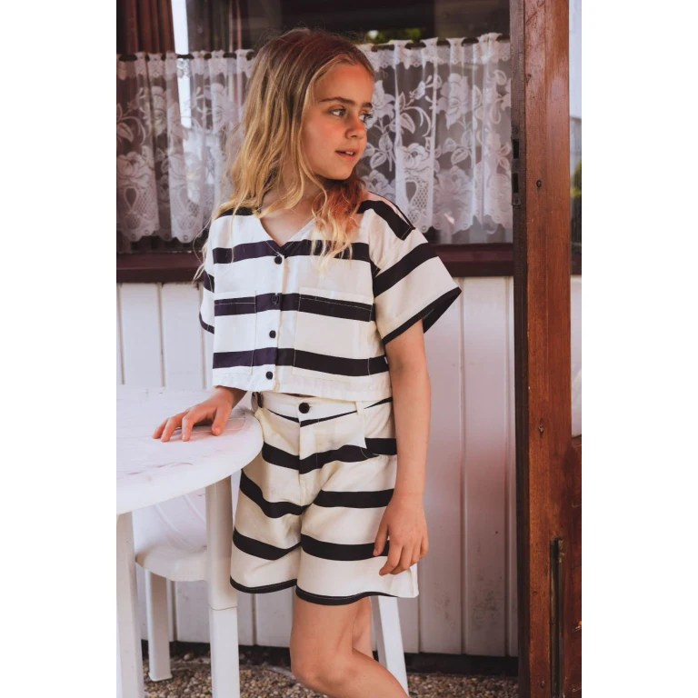 Girl's wide shorts - 1-2 years