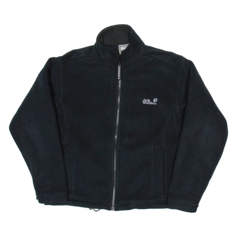JACK WOLFSKIN Womens Fleece Jacket Blue UK 16
