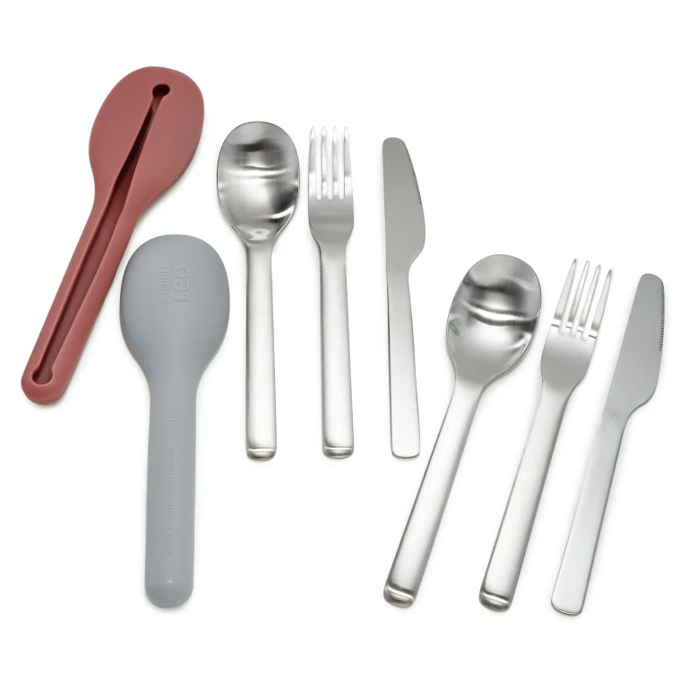 Leo 8Pc Travel Flatware Set
