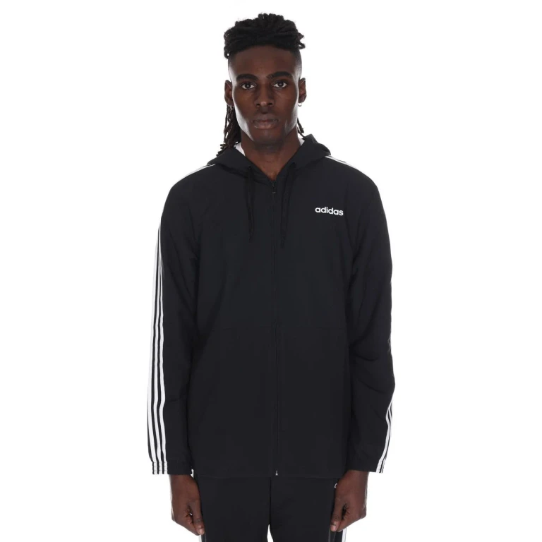 Men's Essentials 3-Stripes Woven Windbreaker Windbreakers