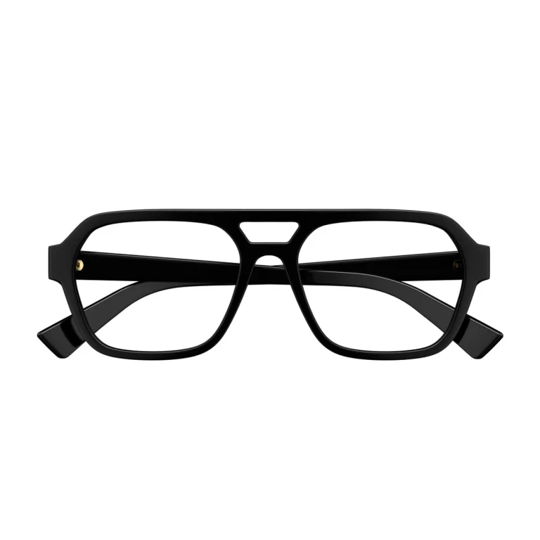 Bottega Veneta Bv1336oa Linea New Classic Black Acetato Riciclato Sunglasses - Men