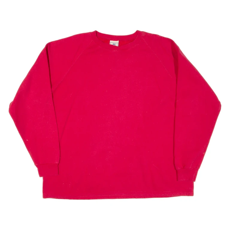 LEE Womens Sweatshirt Red XL