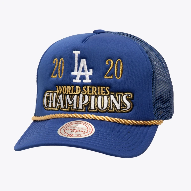 Men's MLB Golden Champs Trucker Dodgers Ball Caps