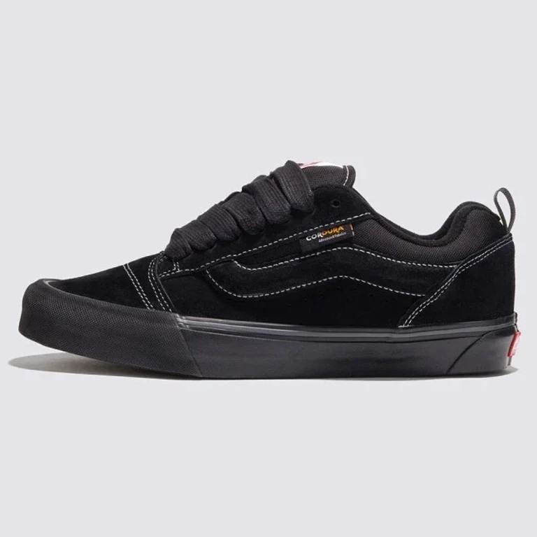 [vn000crpbma] Mens Vans Knu Skool Cordura - Black
