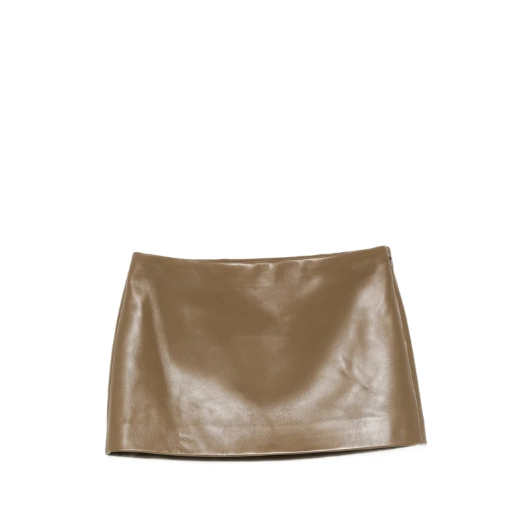 Leather Mini Skirt
