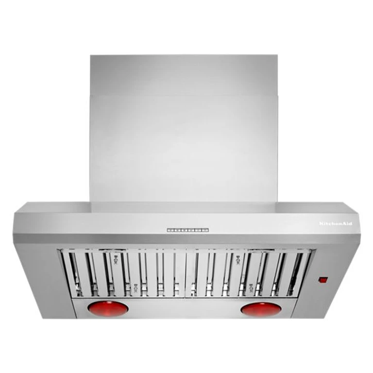36" 585 Or 1170 Cfm Motor Class Commercial-Style Wall-Mount Canopy Range Hood in Steel