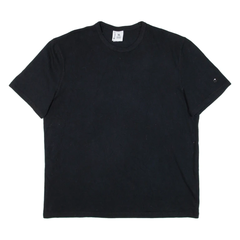 CHAMPION Mens T-Shirt Black XL