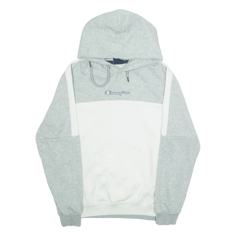 CHAMPION Mens Green Hoodie S