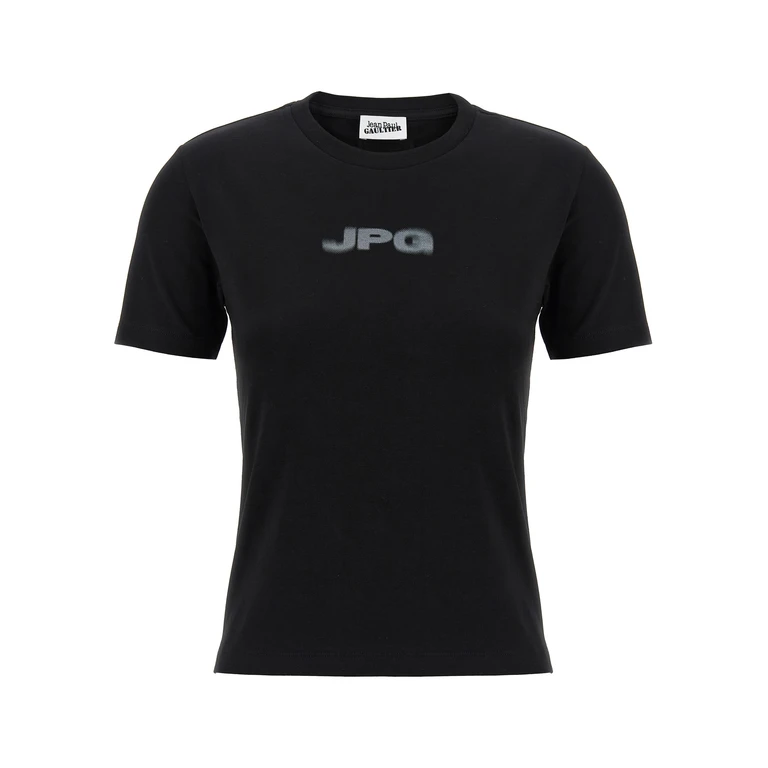 Jean Paul Gaultier the Black Jpg Baby Tee T-shirt