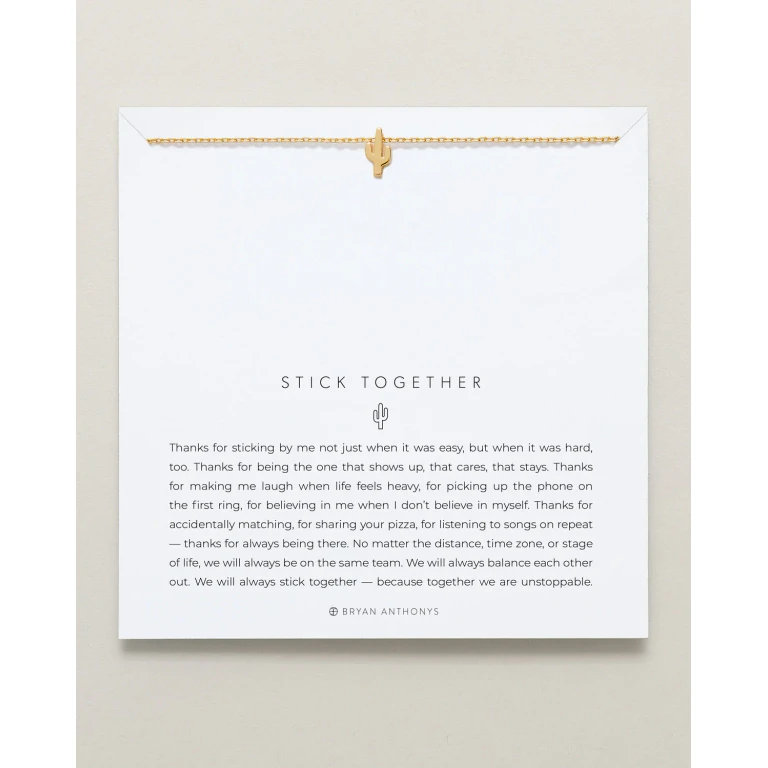 Stick Together Icon Necklace