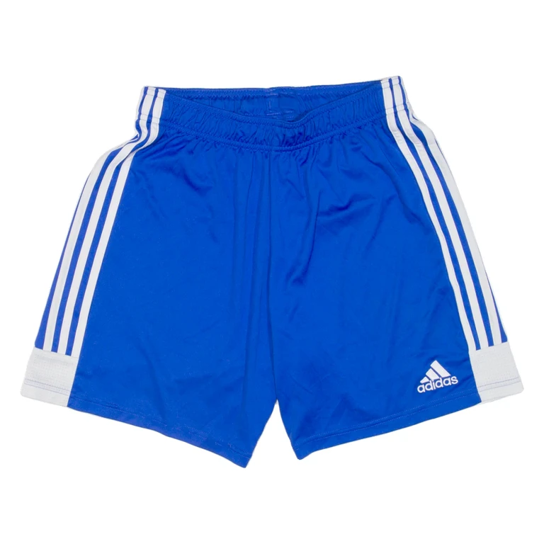 ADIDAS Mens Sports Shorts Blue Relaxed S W25