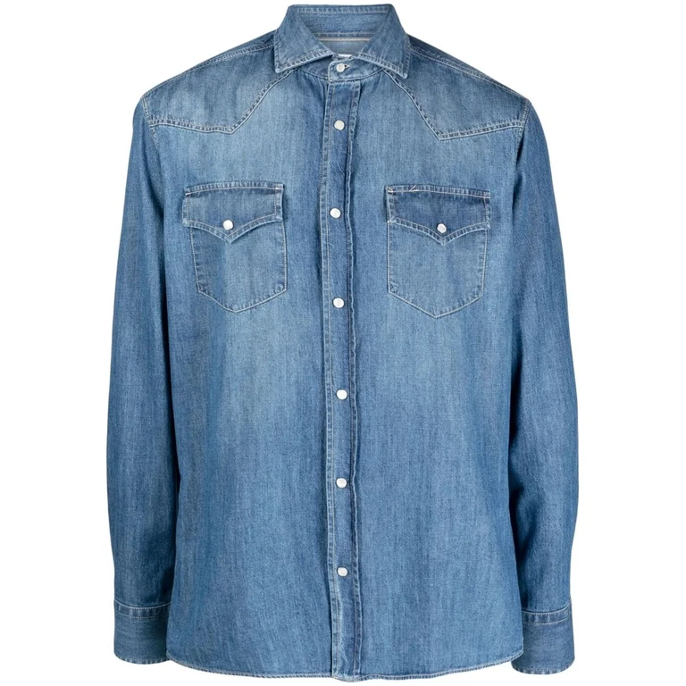 Brunello Cucinelli Denim Shirt
