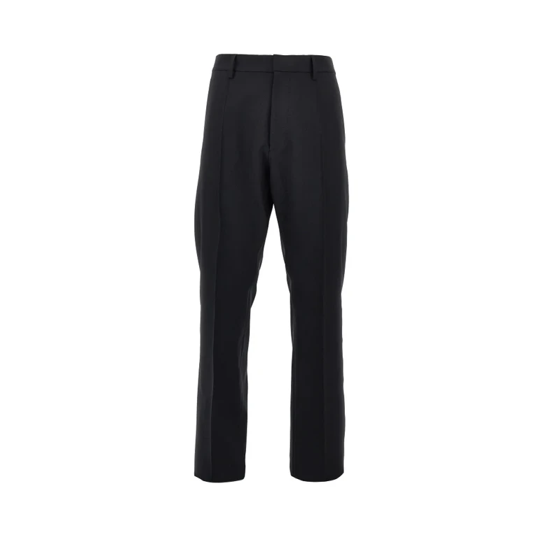 Stretch wool tailored pants Man 46