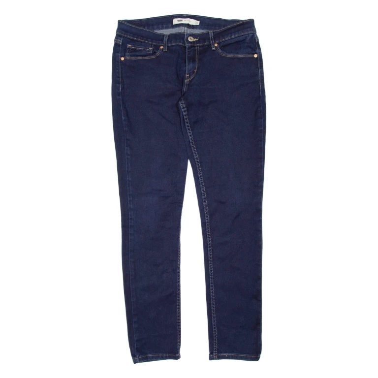 LEVI'S 524 Womens Jeans Blue Regular Skinny W30 L32