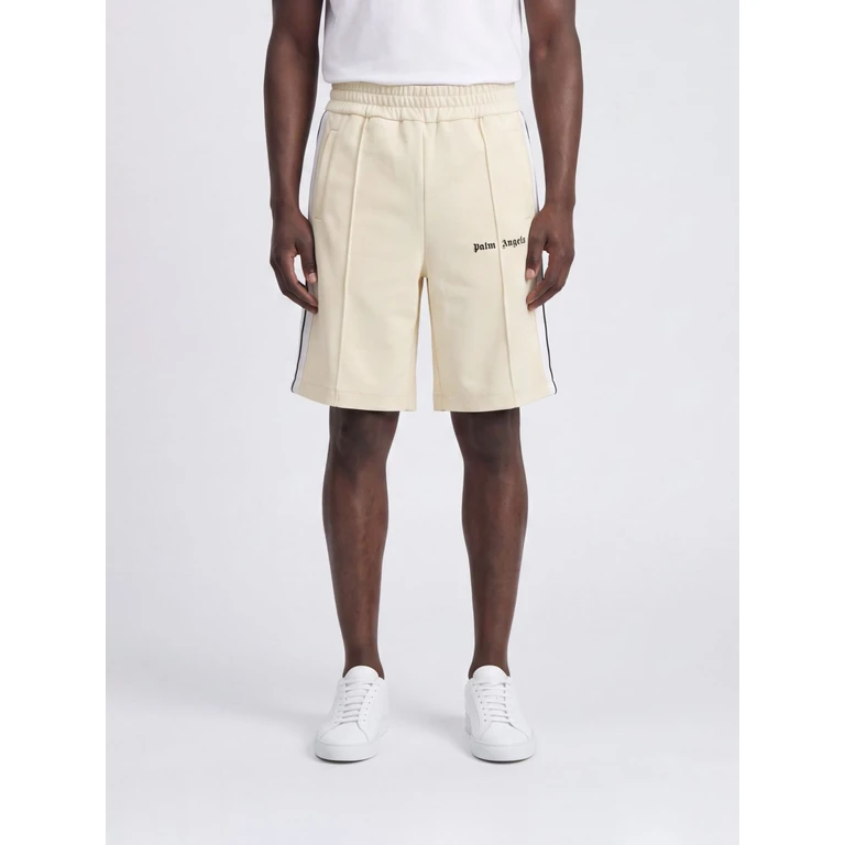 Shorts Men color Ivory (PMCL009S26FAB0010B10)