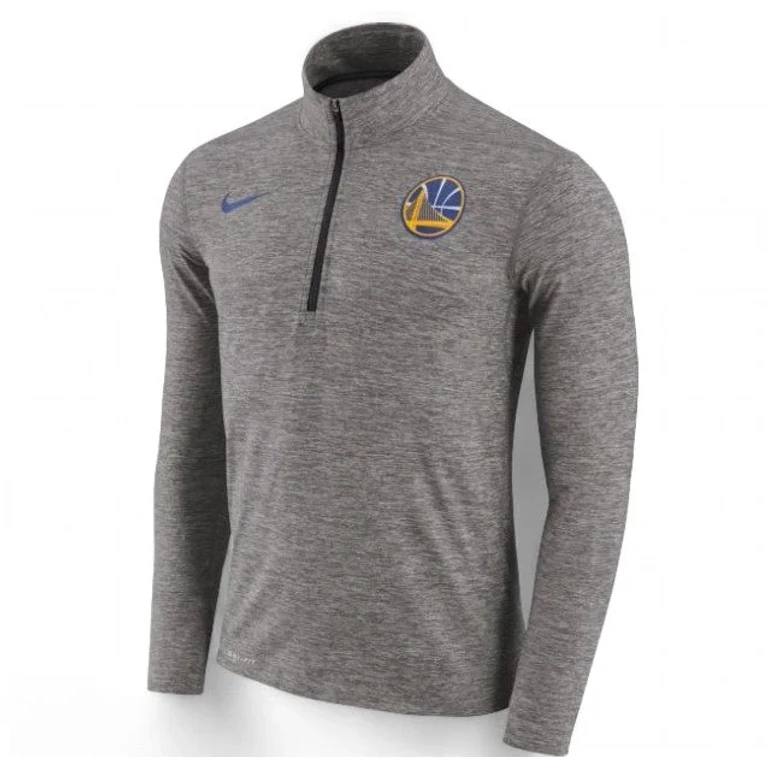 Women's NBA Golden State Warriors 1/2 Zip Long Sleeve Pullover